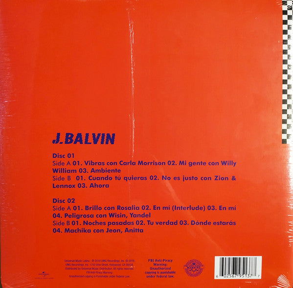 LP J. Balvin ‎– Vibras