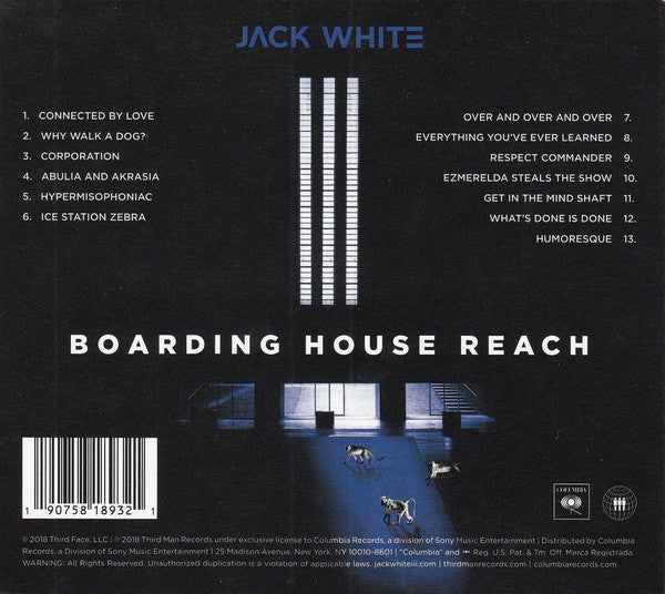 CD Jack White – Boarding House Reach