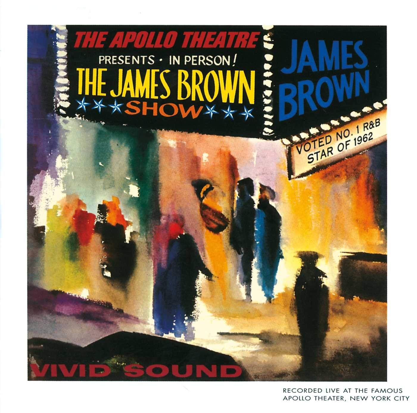 LP James Brown ‎– Live At The Apollo, 1962