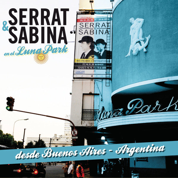 DVD + CD Joan Manuel Serrat, Joaquín Sabina ‎– Serrat & Sabina En El Luna Park