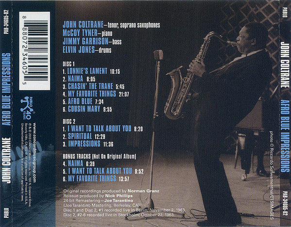 CD John Coltrane – Afro Blue Impressions