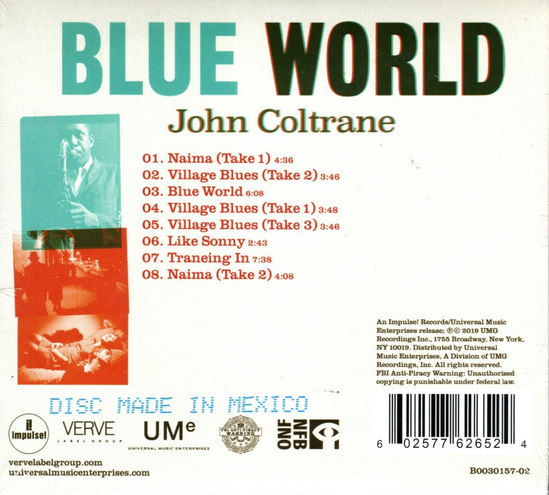 CD John Coltrane – Blue World