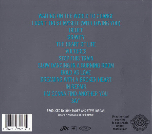 CD John Mayer ‎– Continuum