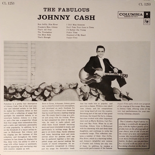LP Johnny Cash – The Fabulous Johnny Cash