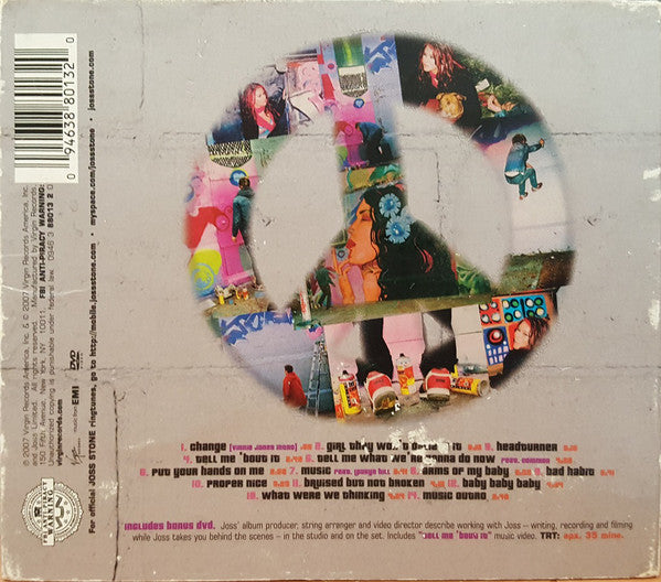 CD + DVD Joss Stone ‎– Introducing Joss Stone