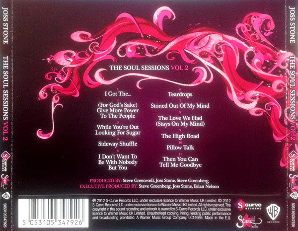CD Joss Stone ‎– The Soul Sessions Vol 2