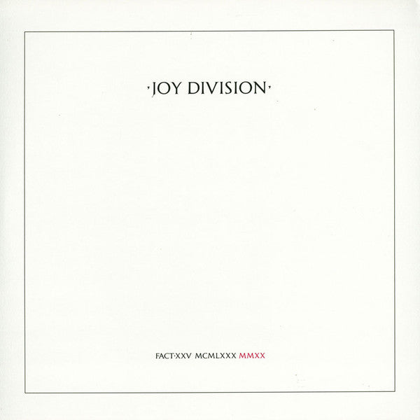 LP Joy Division ‎– Closer