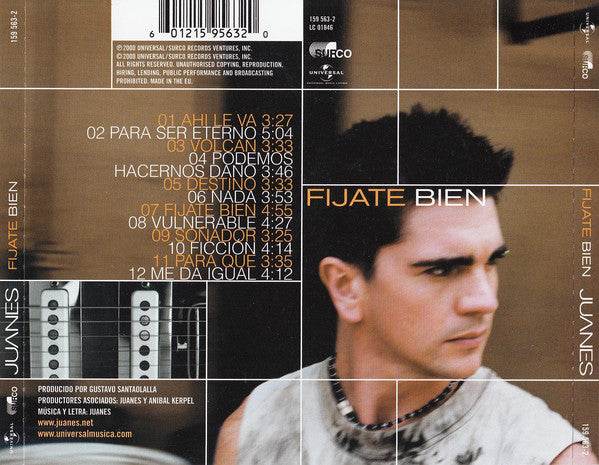 CD Juanes ‎– Fijate Bien