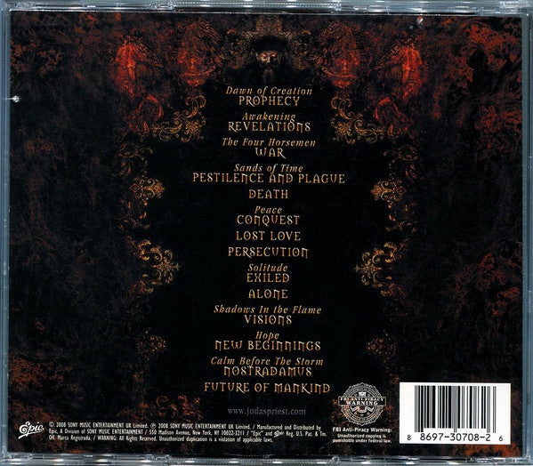 CDX2 Judas Priest ‎– Nostradamus
