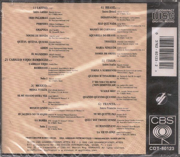 CD Julio Iglesias ‎– Raices