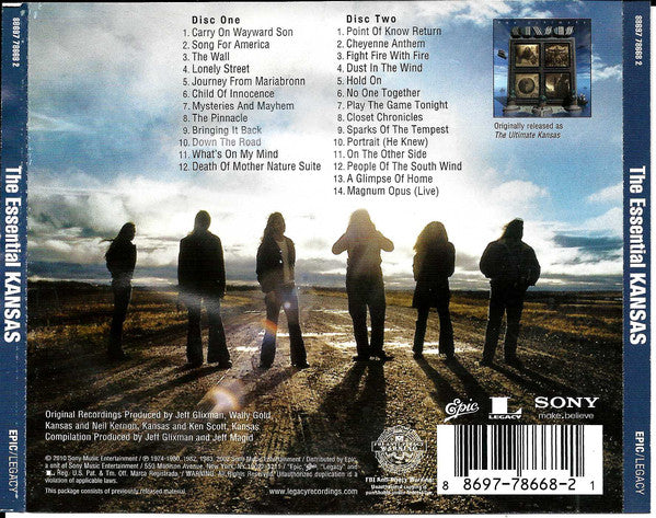 CDX2 Kansas ‎– The Essential Kansas