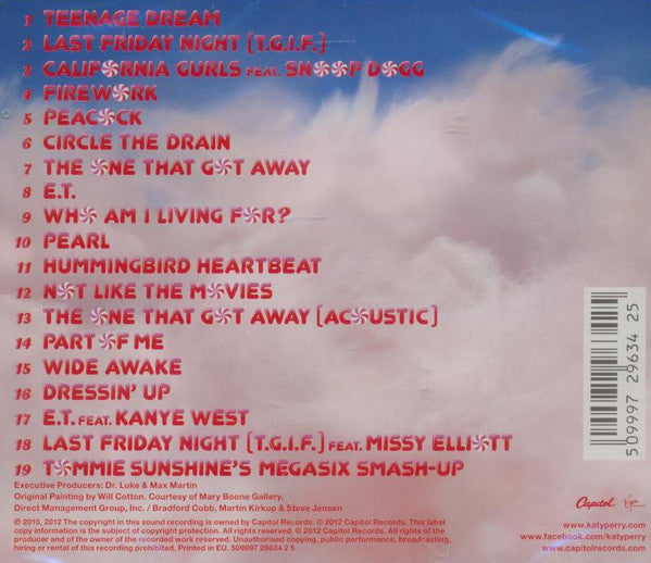 CD Katy Perry – Teenage Dream - The Complete Confection