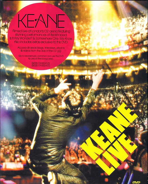 DVD Keane ‎– Live