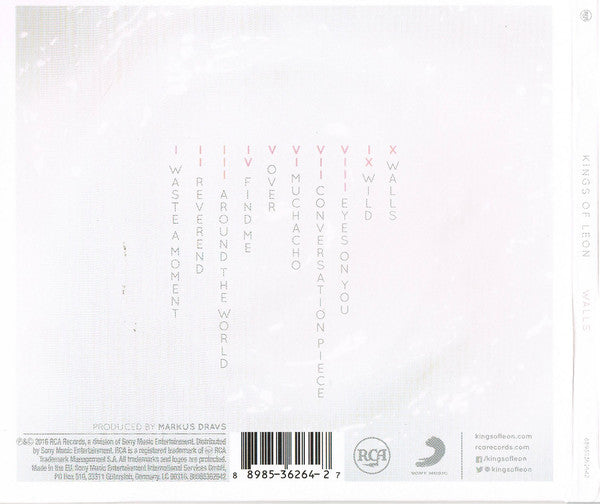 CD Kings Of Leon ‎– Walls