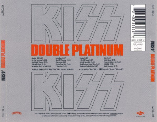CD Kiss – Double Platinum