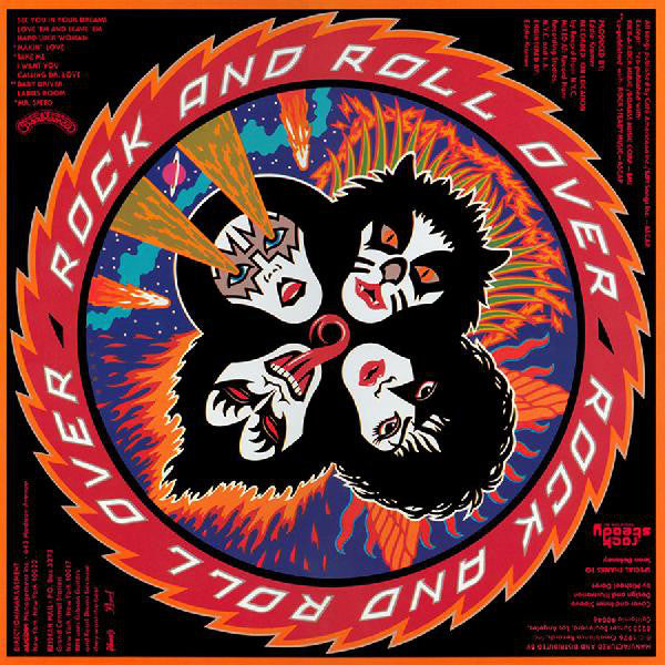 LP Kiss ‎– Rock And Roll Over