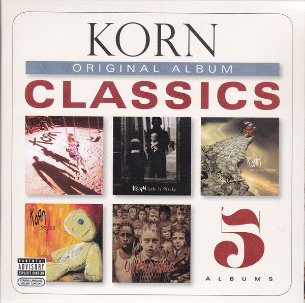 CD X5 Korn ‎– Original Album Classics