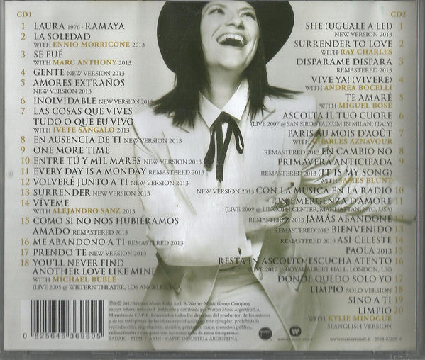 CD x 2 Laura Pausini ‎· 20 grandes éxitos