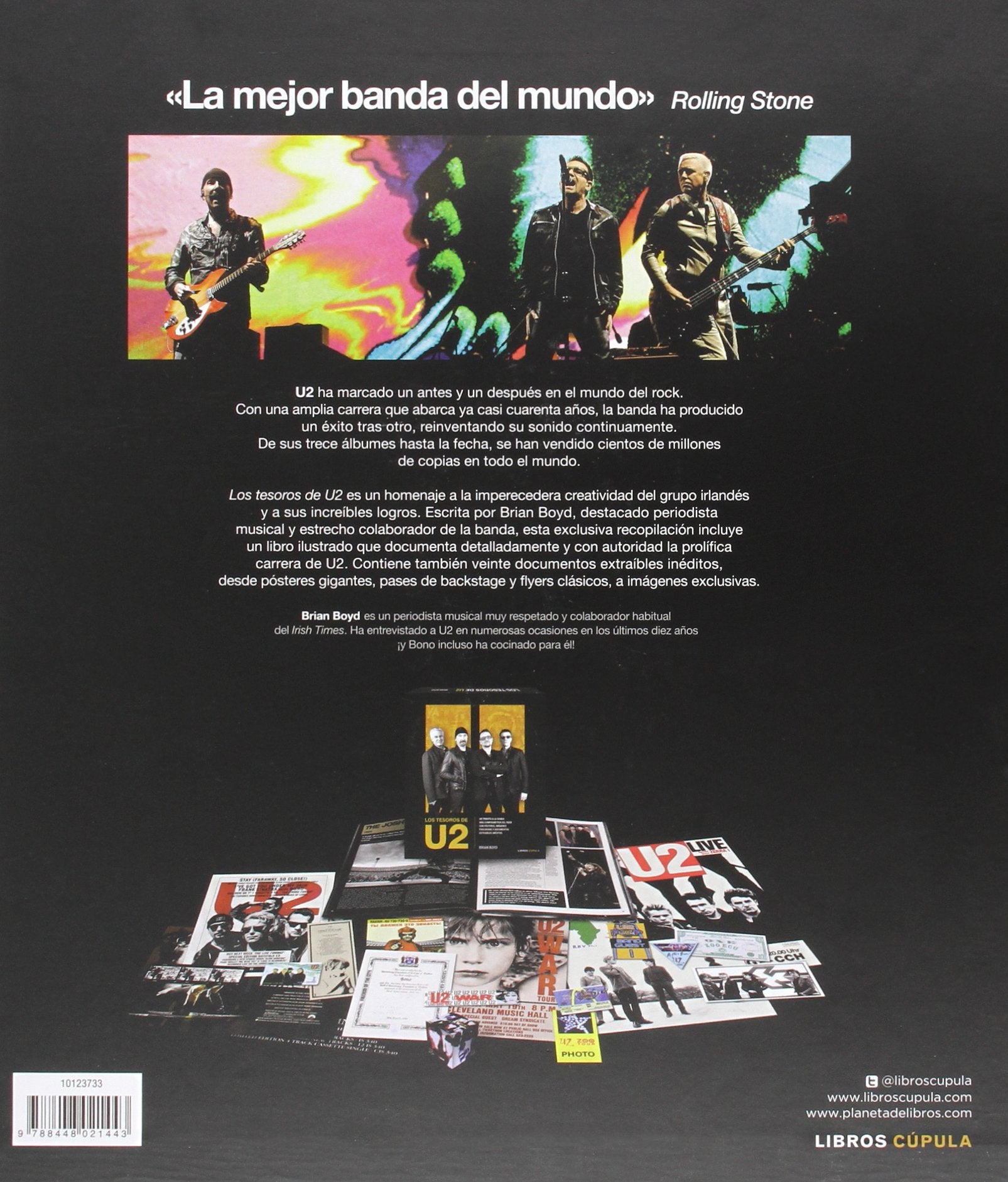 Libro U2 - Los tesoros de U2 (Música y cine) (Spanish Edition)