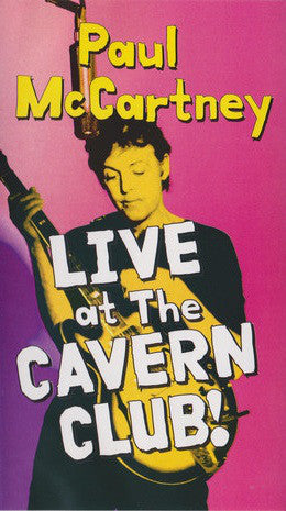 PAUL MCCARTNEY ‎– LIVE AT THE CAVERN CLUB! / DVD