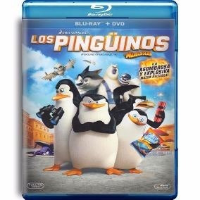 Blu-Ray Los pingüinos de Madagascar
