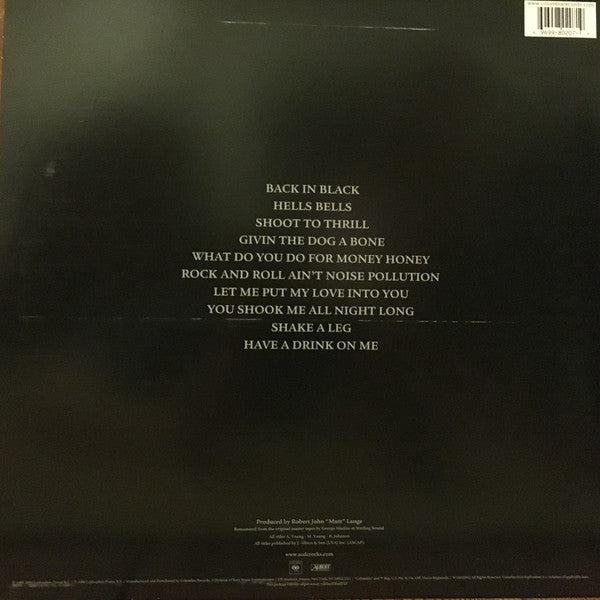 LP AC/DC – Back In Black