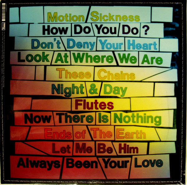LP Hot Chip ‎– In Our Heads