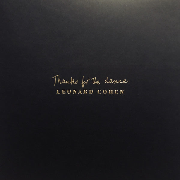 LP Leonard Cohen – Thanks For The Dance
