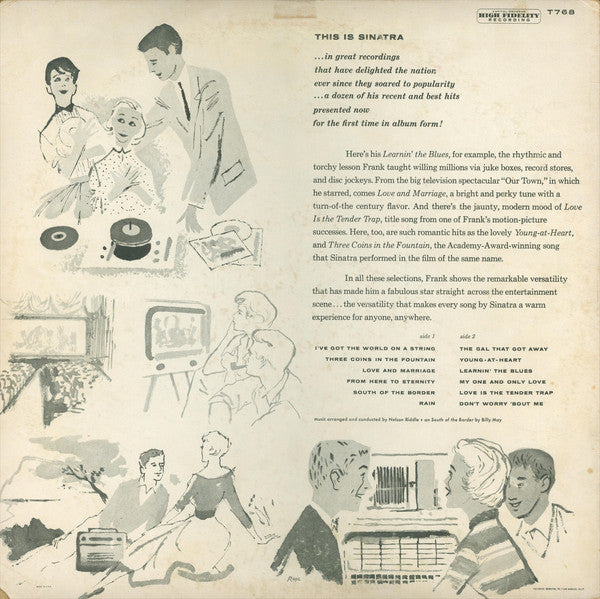 LP Frank Sinatra ‎– This Is Sinatra!