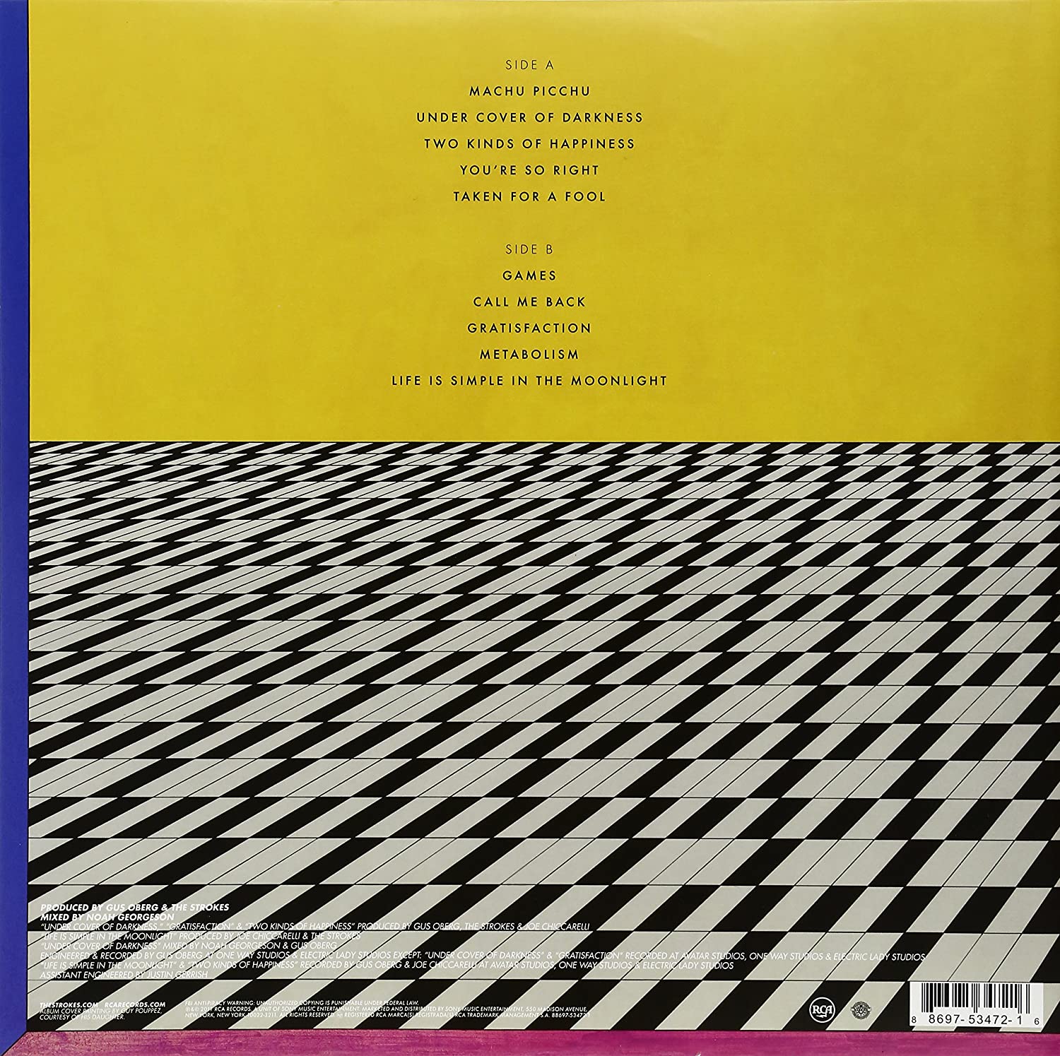 LP The Strokes ‎– Angles