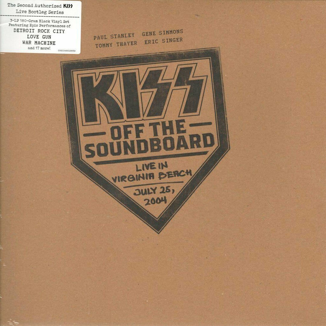 LP X3 Kiss – Off The Soundboard Live In Virginia Beach July 25, 2004