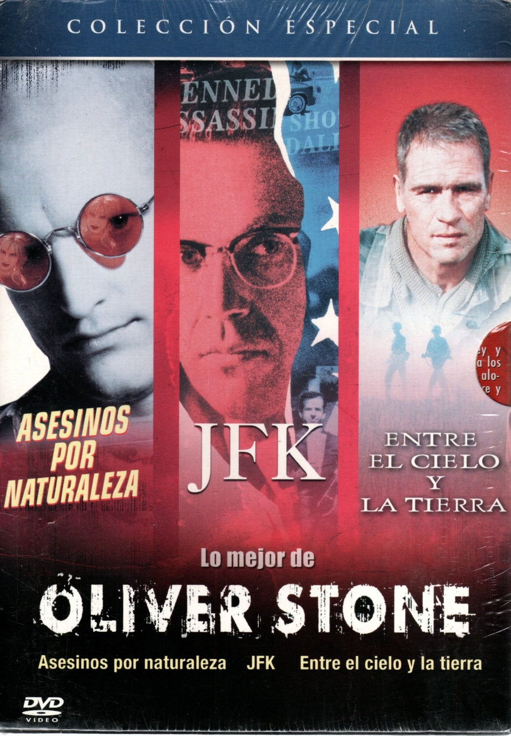 DVD X3 Lo Mejor De Oliver Stone Colección Especial