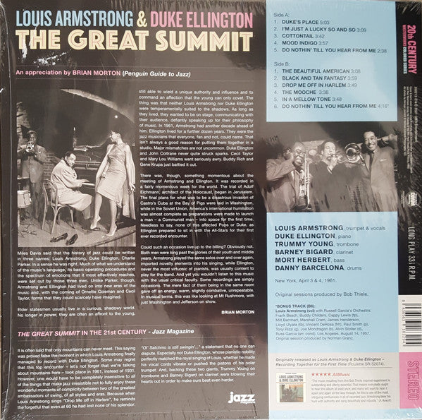LP Louis Armstrong & Duke Ellington – The Great Summit
