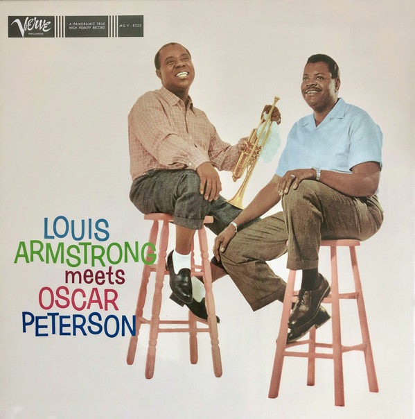 LP Louis Armstrong, Oscar Peterson ‎– Louis Armstrong Meets Oscar Peterson
