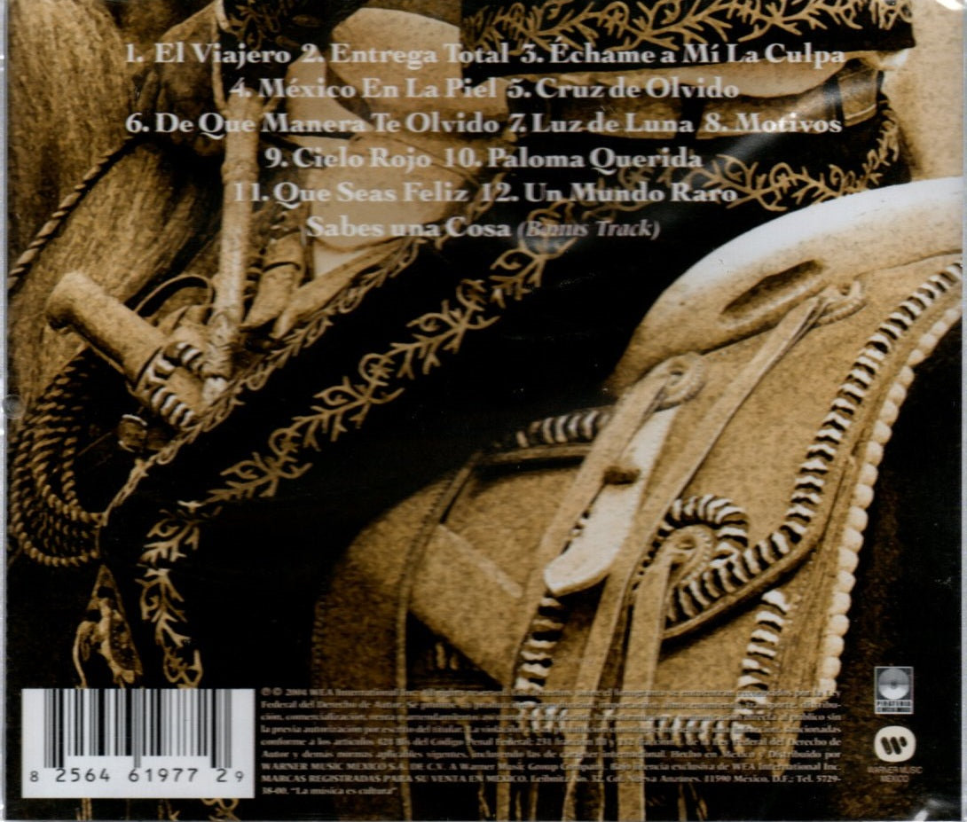 CD Luis Miguel ‎– México En La Piel