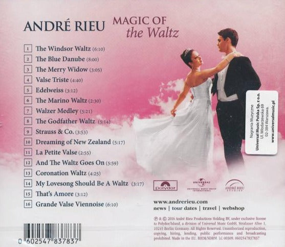 CD André Rieu ‎– Magic Of The Walz