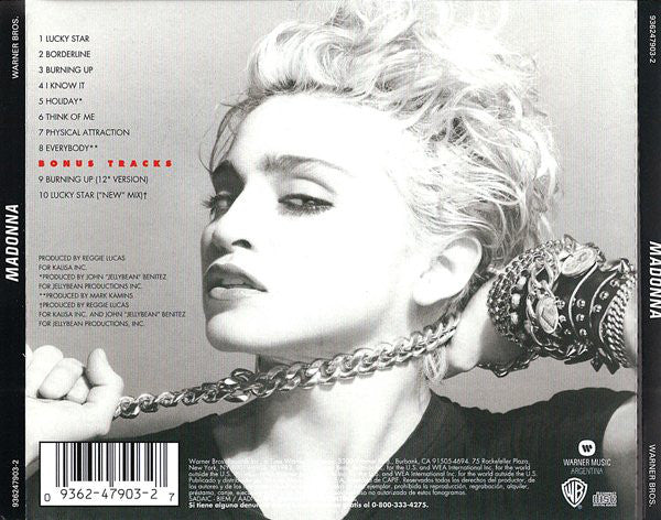 CD Madonna ‎– Madonna