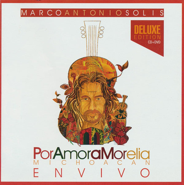 CD + DVD Marco Antonio Solís ‎– Por amor a Morelia Michoacán. En vivo