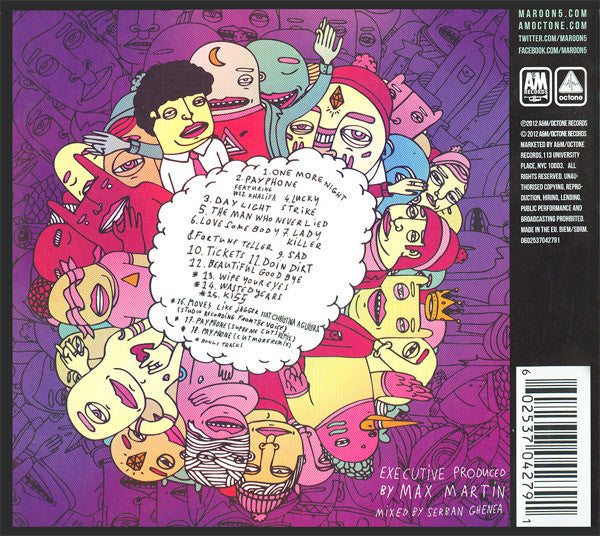 CD Maroon 5 ‎– Overexposed