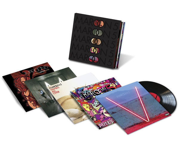 LP x5 Box Maroon 5 ‎– The Studio Albums