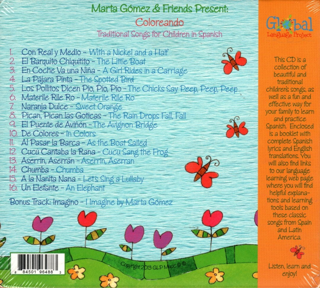 CD Marta Gómez & Friends - Coloreando