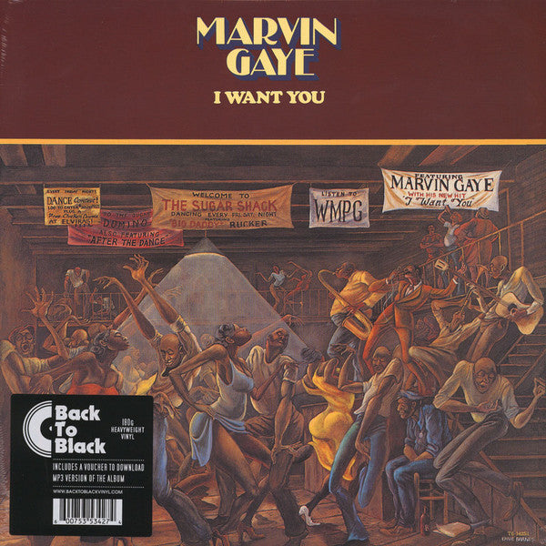LP Marvin Gaye ‎– I Want You