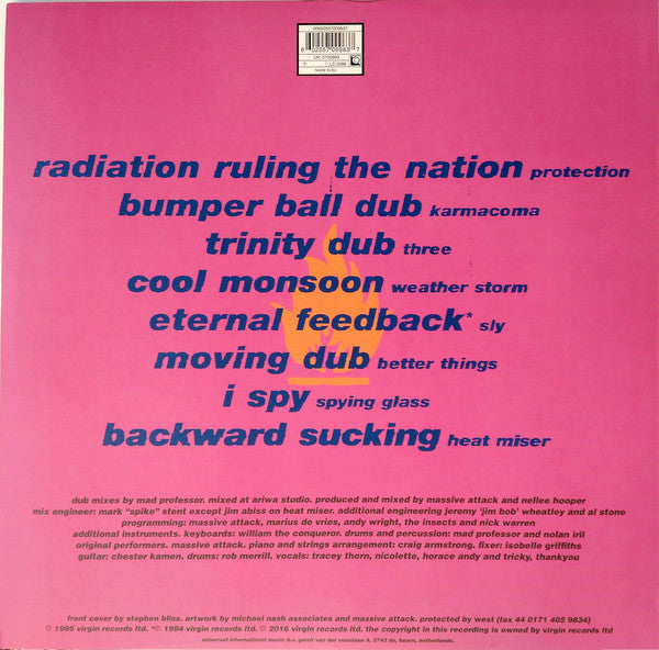 LP Massive Attack V Mad Professor ‎– No Protection