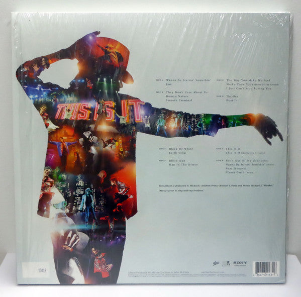 LP x4 Michael Jackson ‎– The Music That Inspired The Movie "Michael Jackson's This Is It" Box set