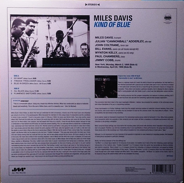 LP Miles Davis ‎– Kind Of Blue