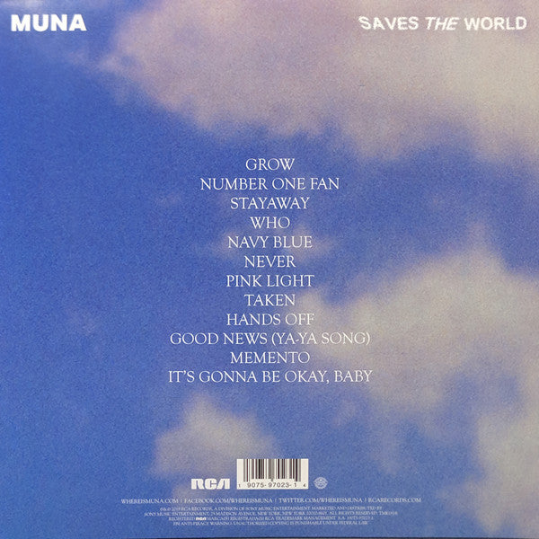 LP Muna ‎– Saves The World