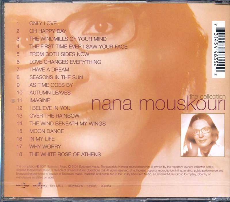 Nana Mouskouri ‎– The Collection / CD