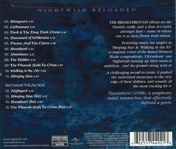 CD Nightwish – Oceanborn