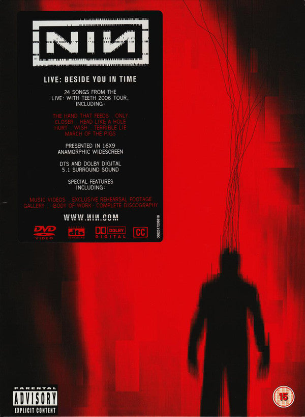 DVD Nine Inch Nails ‎– Live: Beside You In Time