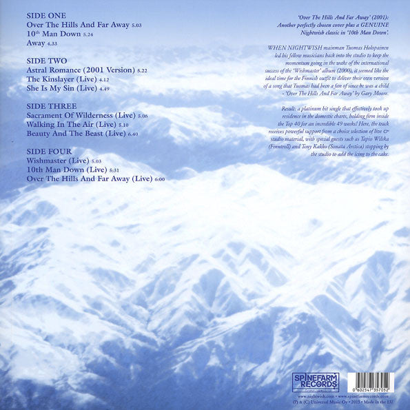 LP x2 Nightwish ‎– Over The Hills And Far Away